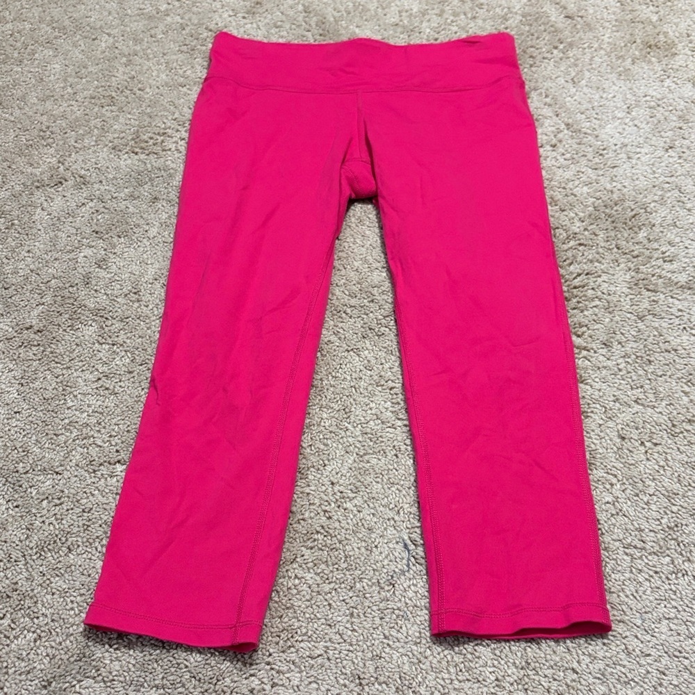 Prana cropped leggings Pink size small
